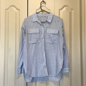 Oversized Tunic Dress Shirt